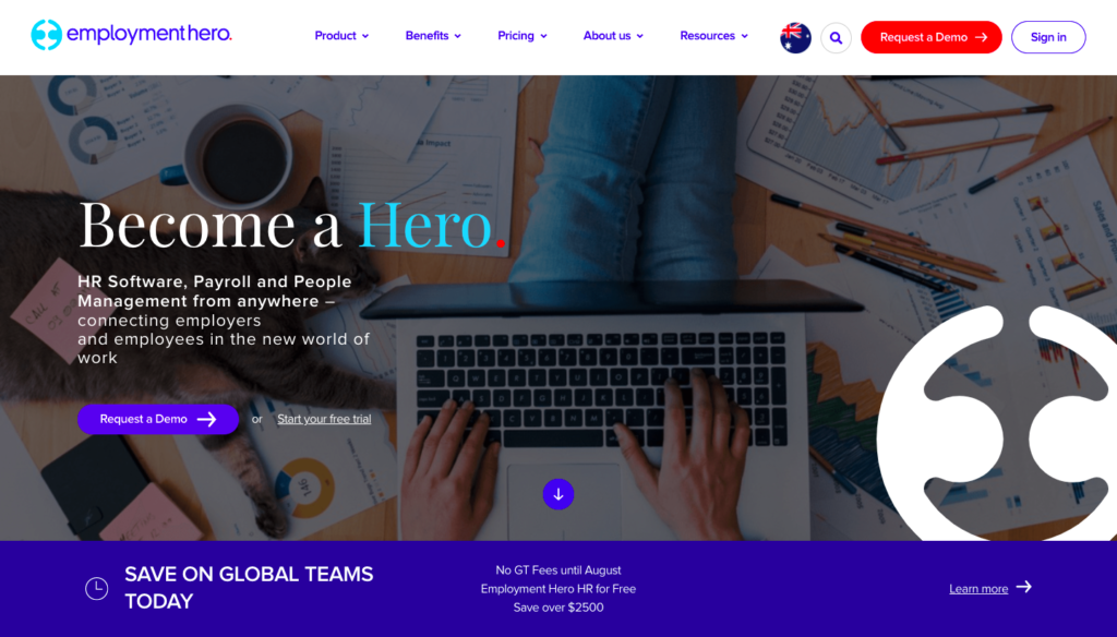 Employment Hero performance management software