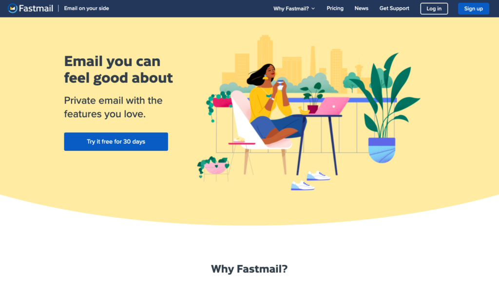 Fastmail email software