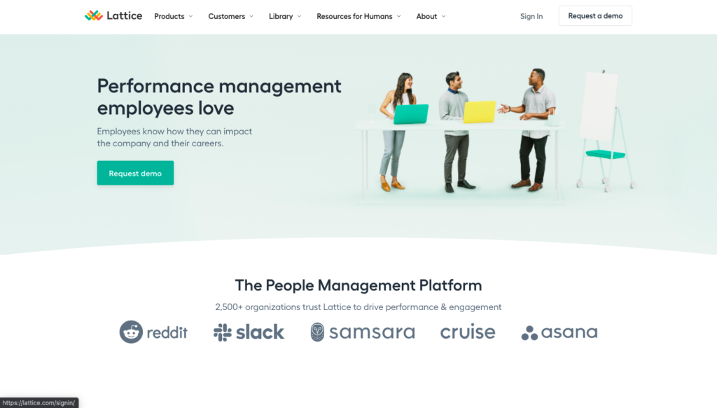 Lattice performance management software